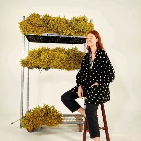 FARM Rio Jackets & Blazers - FARM Rio | Polka dot cardigan jacket